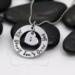 My Story Isn’t Over Yet Pendant Necklace